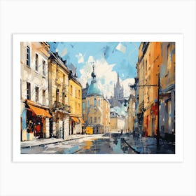 Street Scene Art Print