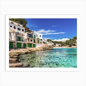 Cala Santanyi Mallorca Art Print