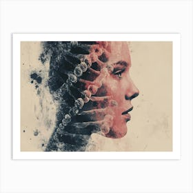 Portrait Of A Woman 67 Art Print