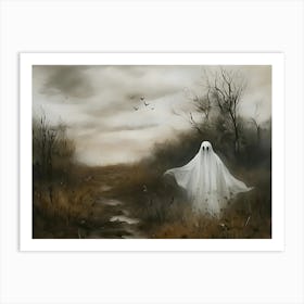 Ghost In The Woods 3 Art Print