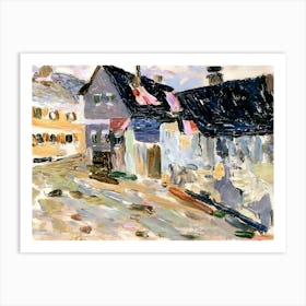 Wassily Kandinsky House On The Street Art Print