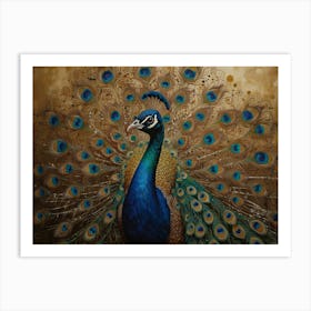 Peacock 21 Art Print