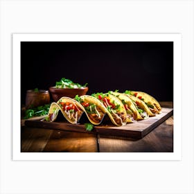 Mexican Tacos 4 Art Print