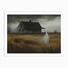 Ghost In The Field 6 Art Print