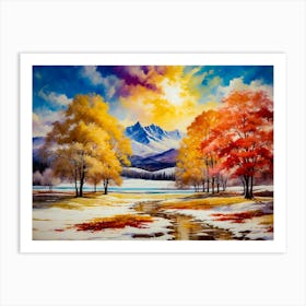 Changes in Seasons Art Print