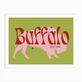 Buffalo New York Art Print