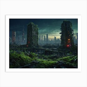 Apocalypse City Art Print