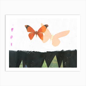 Butterfly Echo Art Print