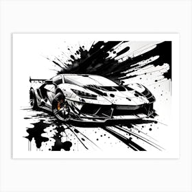 Lamborghini 230 Art Print