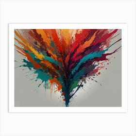 Abstract Painting 11 Art Print