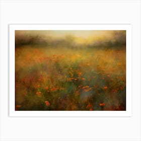 Poppy Field 1 Art Print