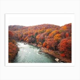 Autumn In The Mountains Art Print