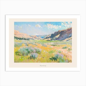 Western Landscapes Wyoming 1 Poster Art Print