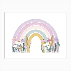 Meadow Rainbow Art Print
