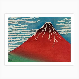 Fuji Hokusai Ukiyo-e Art Print