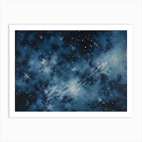 Sky And Stars Art Print