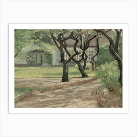 Path Through The Trees Art Print