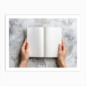 Blank Book (5) Art Print