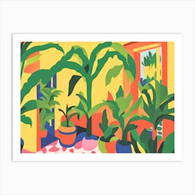 Tropical Garden Art Print