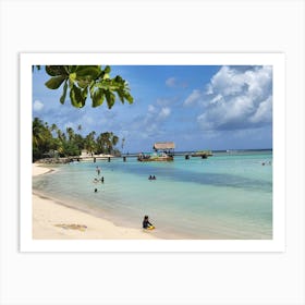 Pigeon Point Tobago photography Art Print