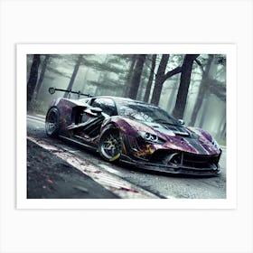 Need For Speed 73 Art Print