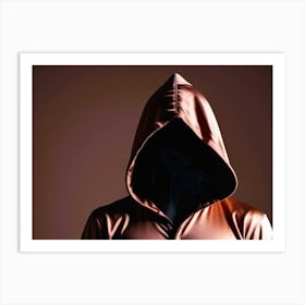 Hooded Man Art Print