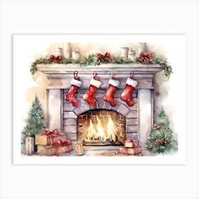 Christmas Wall Art Art Print