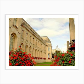 Garden Outside The Cardiff City Hall Palace Art Print