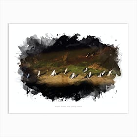 Penguin Parade, Phillip Island, Victoria Art Print