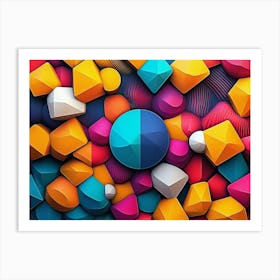 Abstract Background 1 Art Print