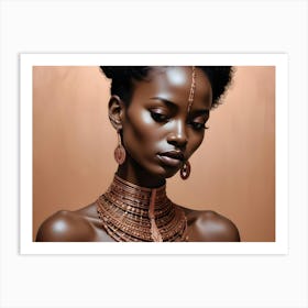 African Beauty 2 Art Print