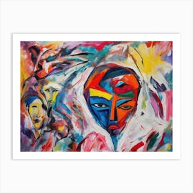 Vibrant Souls Art Print