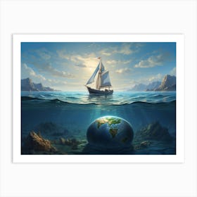 Earth And Sea Art Print