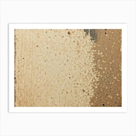 Vintage Inspired Closeup Of A Cardboard Greeting Card Surface Imprinted With A Retro Grunge Pattern (3) Art Print