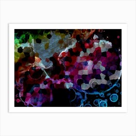 Abstraction Mixed Style 2 Art Print