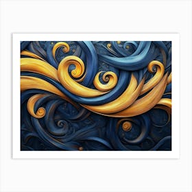 Abstract Painting 50 Art Print