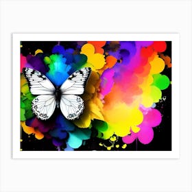 Butterfly Painting 10 Art Print