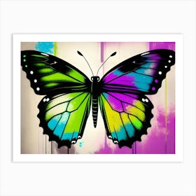 Butterfly Stock Videos & Royalty-Free Footage 8 Art Print