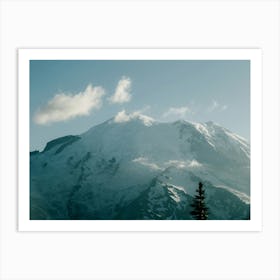 Blue Rainier Art Print