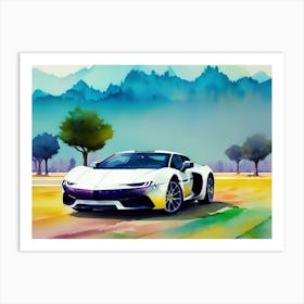 Of A Car Art Print