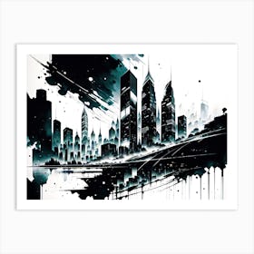 Cityscape 37 Art Print