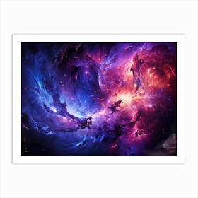 Nebula Art Print