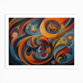 Abstract Painting 49 Art Print