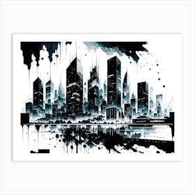 Cityscape 27 Art Print