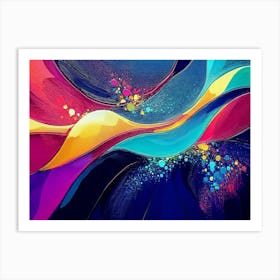 Abstract Painting 16 Art Print