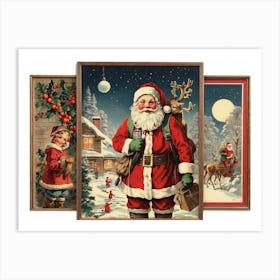 Santa Claus Art Print