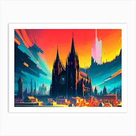 City In The Sky 12 Art Print