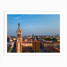 Basilica Santuario Sant'Antonio di Padova
Milano Italia. Aerial Photography Art Print