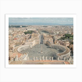 St Peter's Square Art Print