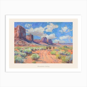 Western Landscapes Monument Valley 1 Poster Art Print